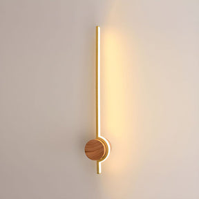 Linear Wood LED Bathroom Vanity Wall Light