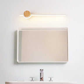 Linear Wood LED Bathroom Vanity Wall Light