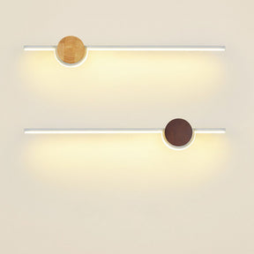 Linear Wood LED Bathroom Vanity Wall Light