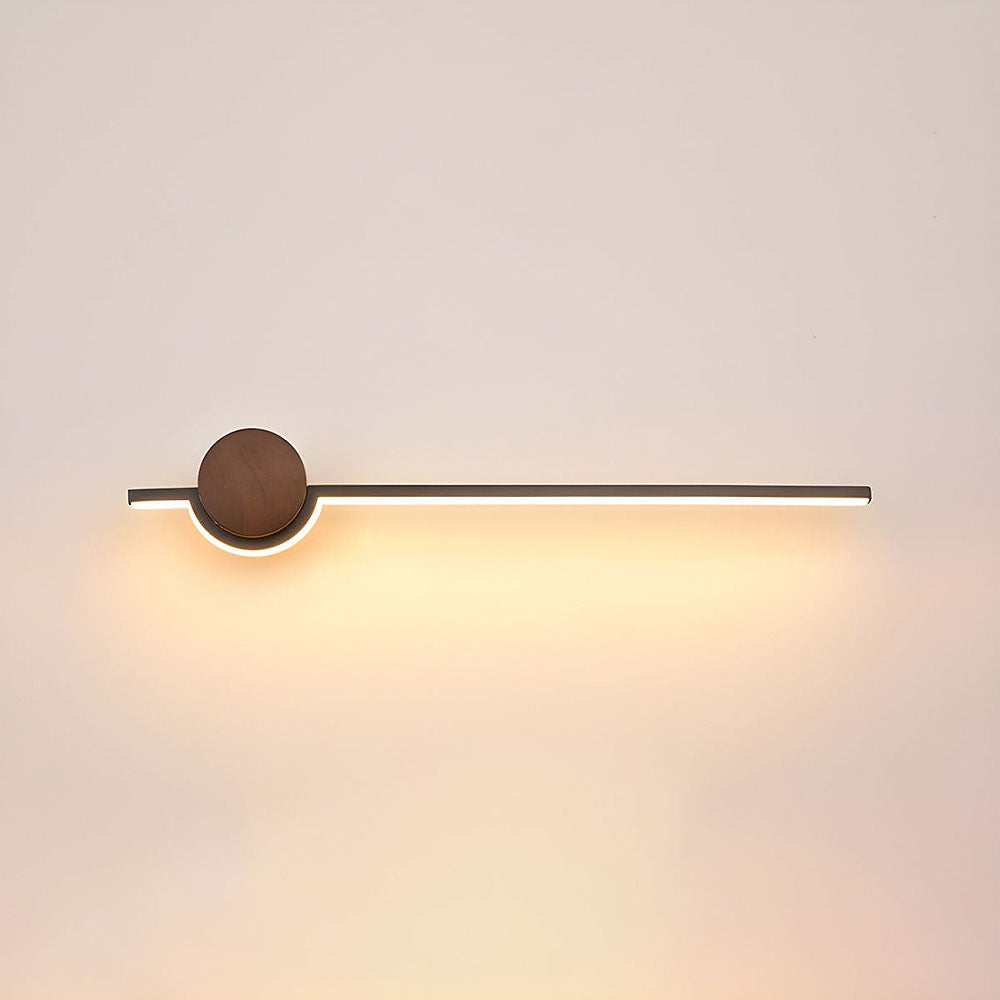 Linear Wood LED Bathroom Vanity Wall Light