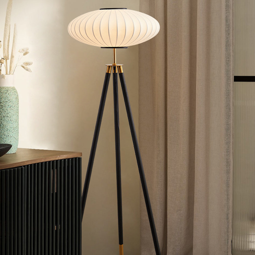 Designer Classical Silk Floor Lamp