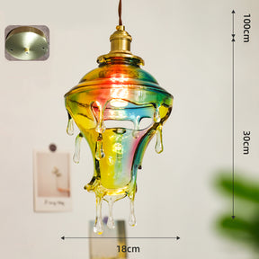 Designer Water Drop Melting Decor Pendant Light