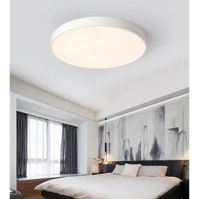 Minimalist Modern Round Flush Ceiling Lights