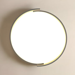 Simple Round LED Ceiling Light for Bedroom