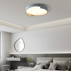 Simple Round LED Ceiling Light for Bedroom