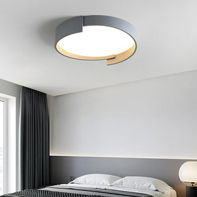 Simple Round LED Ceiling Light for Bedroom