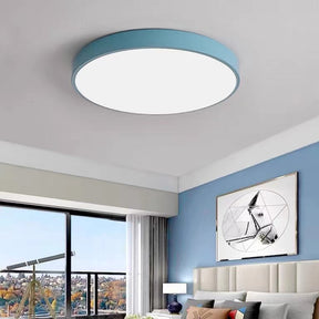 Minimalist Modern Round Flush Ceiling Lights