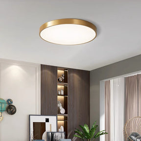 Minimalist Modern Round Flush Ceiling Lights