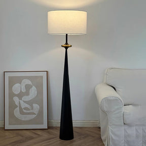 Japanese Simple Fabric Standing Lamp