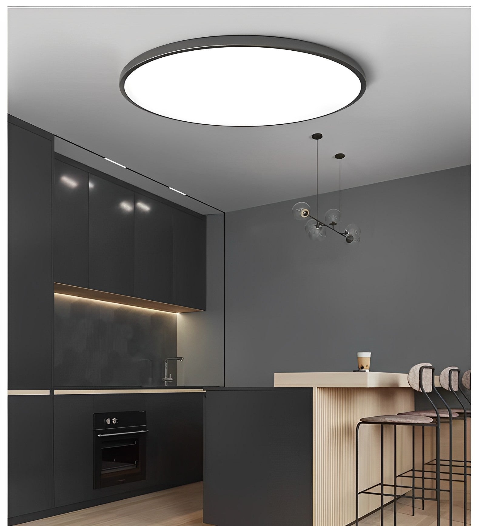 Nordic LED Thin Acrylic Ceiling Light