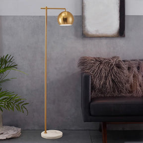 Modern Dome Metal Gold Floor Lamp