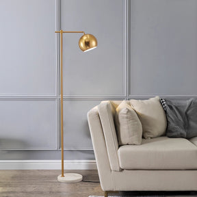 Modern Dome Metal Gold Floor Lamp