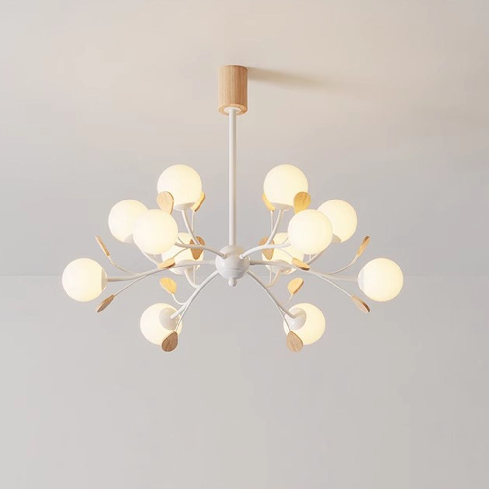 Modern Firefly Glass Chandelier