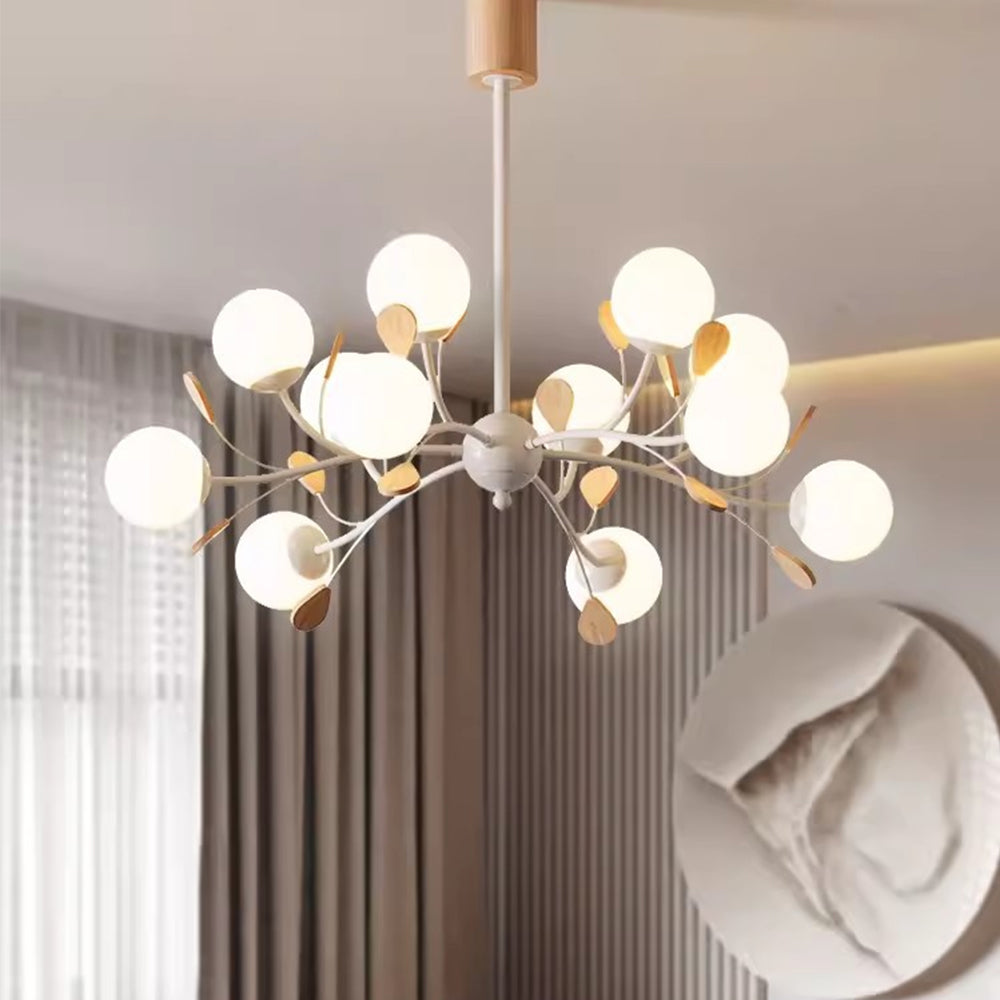 Modern Firefly Glass Chandelier