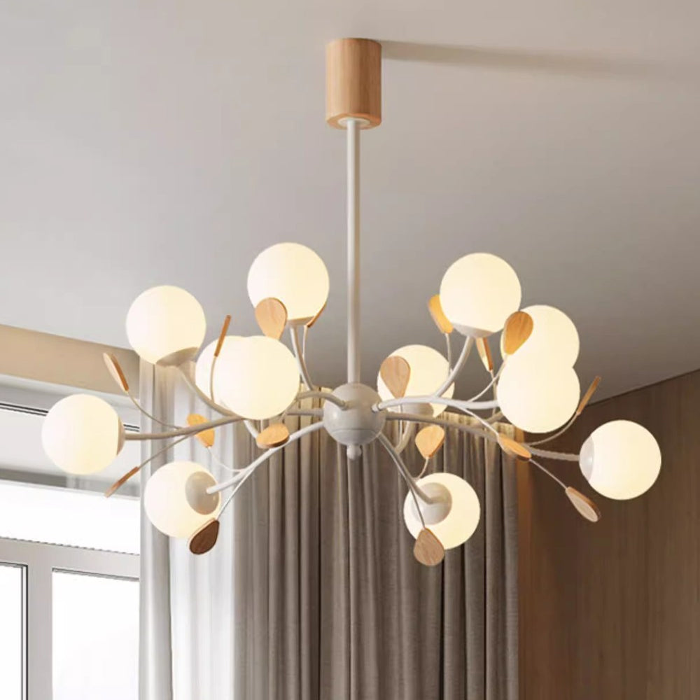 Modern Firefly Glass Chandelier