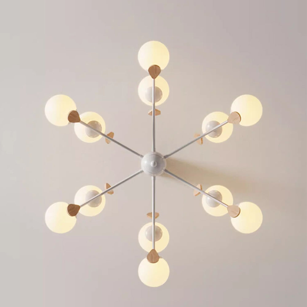 Modern Firefly Glass Chandelier