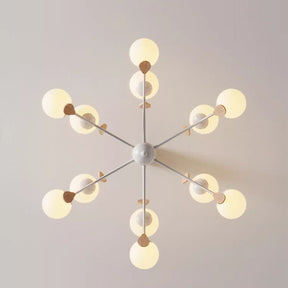 Modern Firefly Glass Chandelier