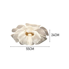 Contemporary LED Flower Design Ceiling Light for Bedroom