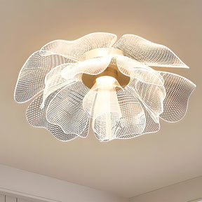 Contemporary LED Flower Design Ceiling Light for Bedroom