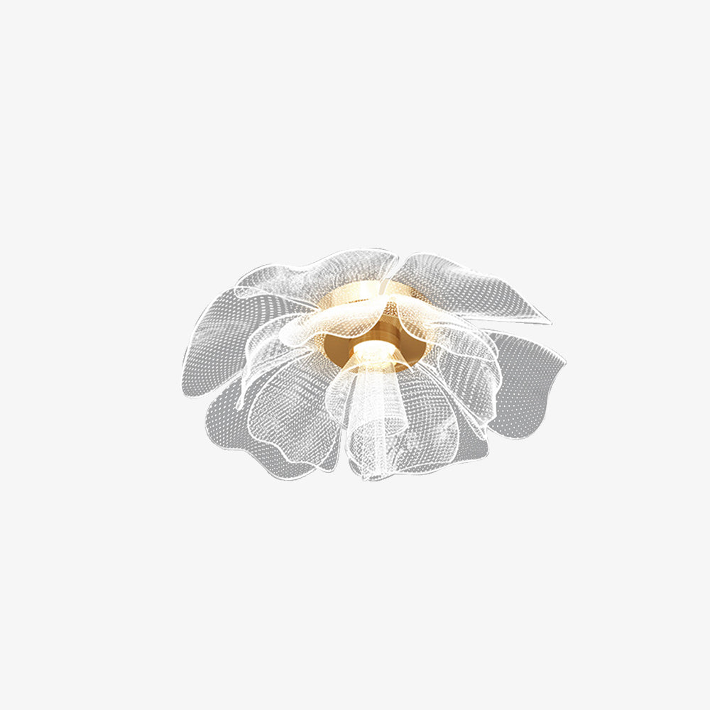 Contemporary LED Flower Design Ceiling Light for Bedroom