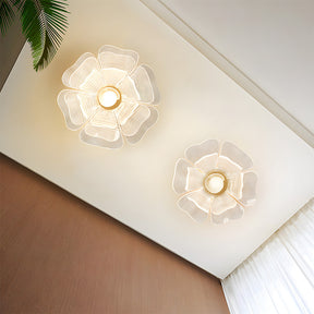 Contemporary LED Flower Design Ceiling Light for Bedroom