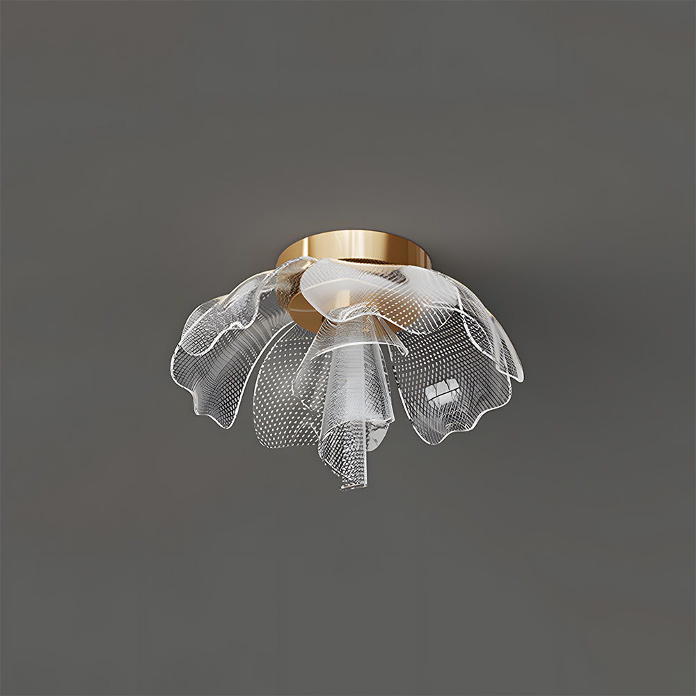 Contemporary LED Flower Design Ceiling Light for Bedroom