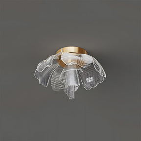 Contemporary LED Flower Design Ceiling Light for Bedroom