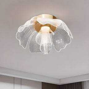 Contemporary LED Flower Design Ceiling Light for Bedroom