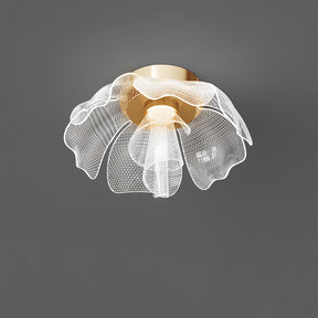 Contemporary LED Flower Design Ceiling Light for Bedroom