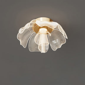 Contemporary LED Flower Design Ceiling Light for Bedroom