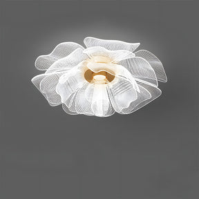 Contemporary LED Flower Design Ceiling Light for Bedroom