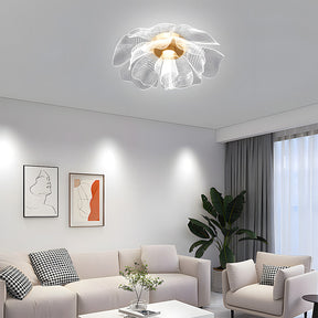 Contemporary LED Flower Design Ceiling Light for Bedroom