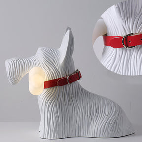 Modern Resin Cartoon Dog Table Lamp