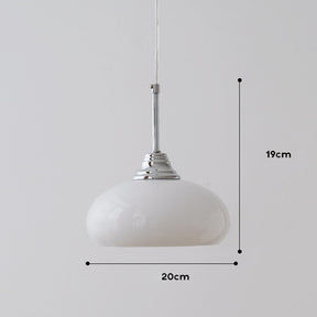 Nordic Bauhaus Small Glass Pendant Light