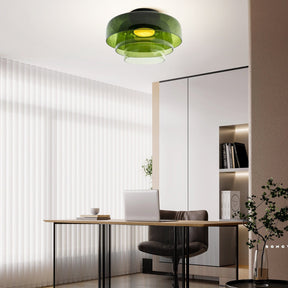 Creative Multi-Layer Glass Living Room Ceiling Light