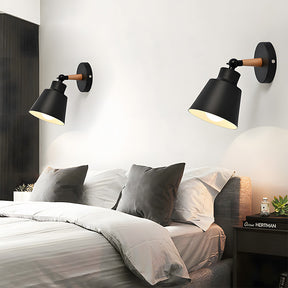 Modern Colorful Bracket Iron Bedroom Wall Lamp