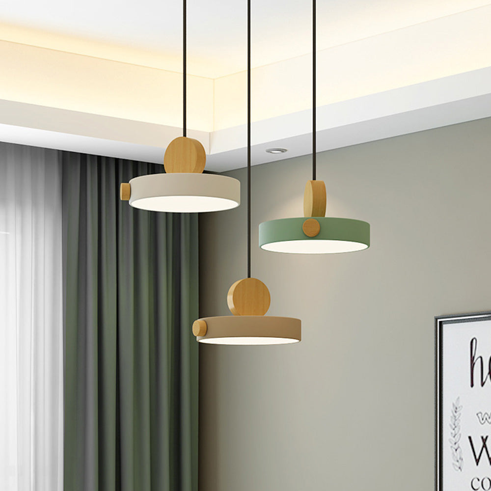 Simplistic Macaroon Color Mini Pendant Lamp