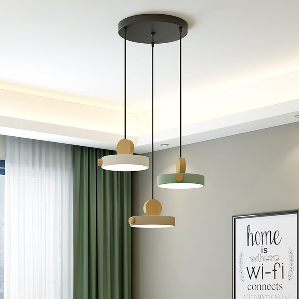 Simplistic Macaroon Color Mini Pendant Lamp