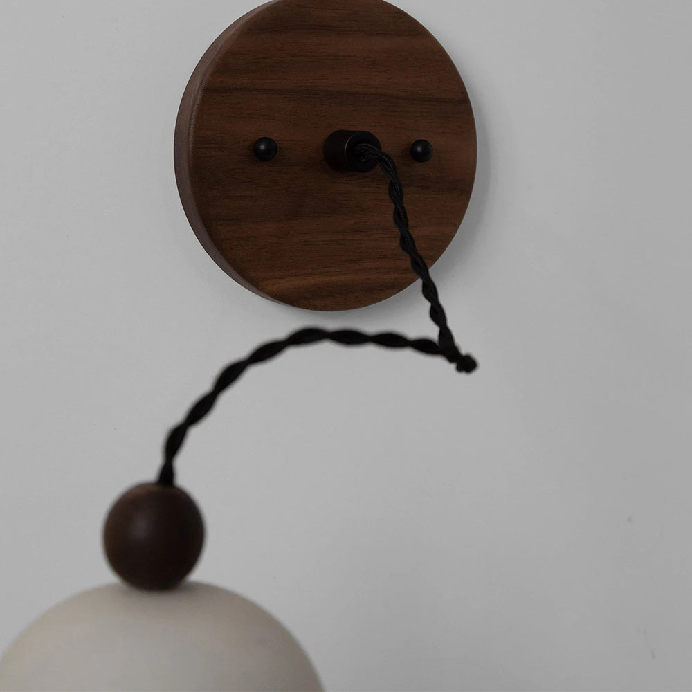 Japanese Style Hanging Wooden Pendant Lamp