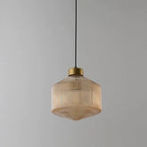 Contemporary Simple Clear Glass Pendant Lamp