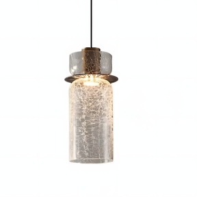 Modern Glass Double Head Pendant Light