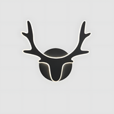 Nordic Deer Antler LED Wall Light