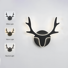 Nordic Deer Antler LED Wall Light