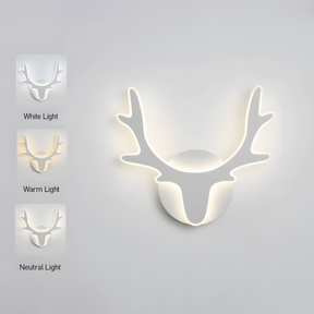 Nordic Deer Antler LED Wall Light