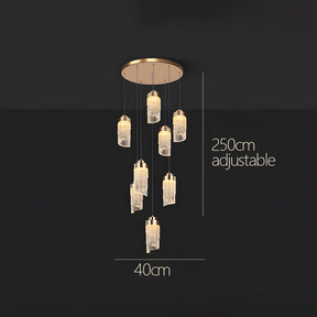 Luxurious Contemporary Acrylic Living Room LED Pendant Lights