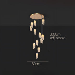 Luxurious Contemporary Acrylic Living Room LED Pendant Lights