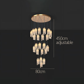 Luxurious Contemporary Acrylic Living Room LED Pendant Lights