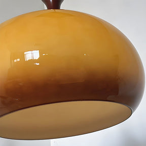 Retro Yellow Bowl Glass Simplicity Wall Light