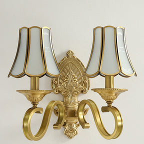 Gold Contemporary Mid-Century Wall Light