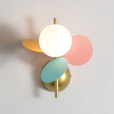 Creative Macaron Multi-Leaves Wall Lamp